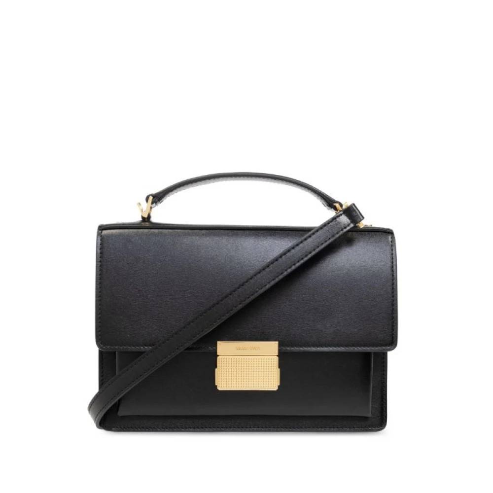 Golden Goose Sort Venedig Taske med Guld Detaljer - Tasker - Dame - Sort - ONE SIZE - Uld