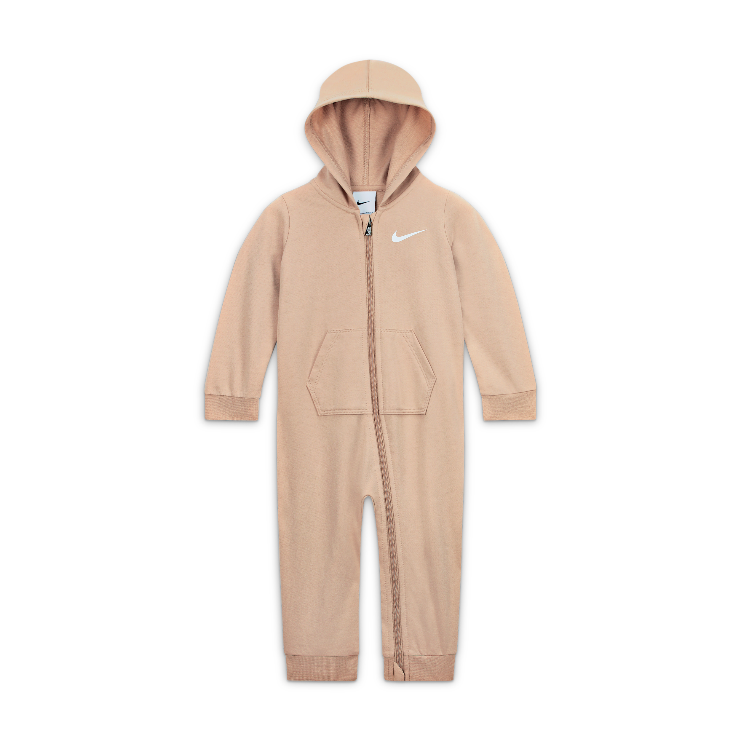 Nike Baby Essentials-heldragt med hætte til babyer (0-9 M) - brun