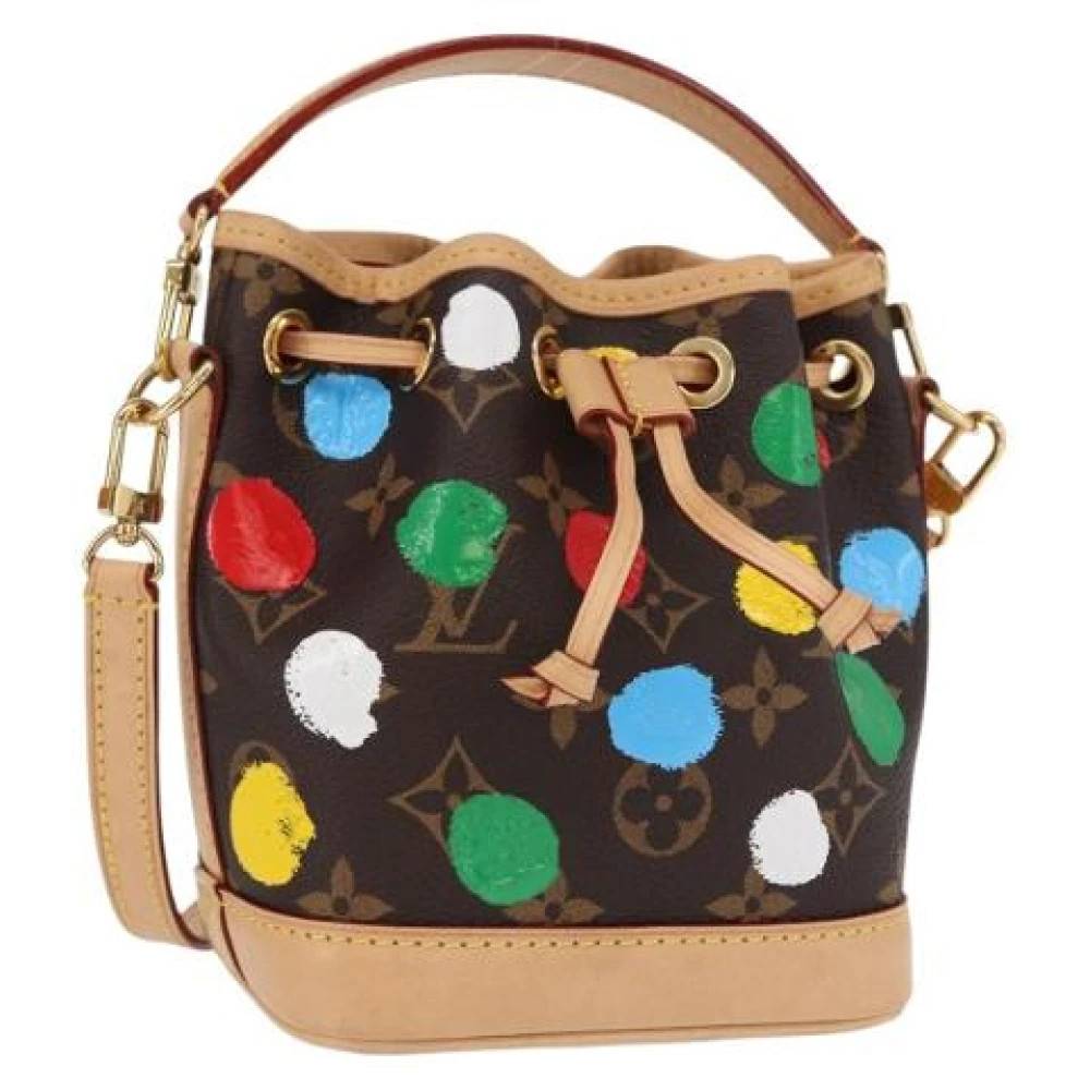 Louis Vuitton Vintage Pre-owned Vintage Bucket Bag - Vintage - Dame - Flerfarvet - ONE SIZE - Tyl