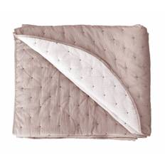 Pierre Cardin TRIANA Rosa Enkel Sängöverkast Quilt (2 Delar)