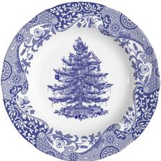 Spode Blue Italian Christmas Tree Tallerken 20 cm