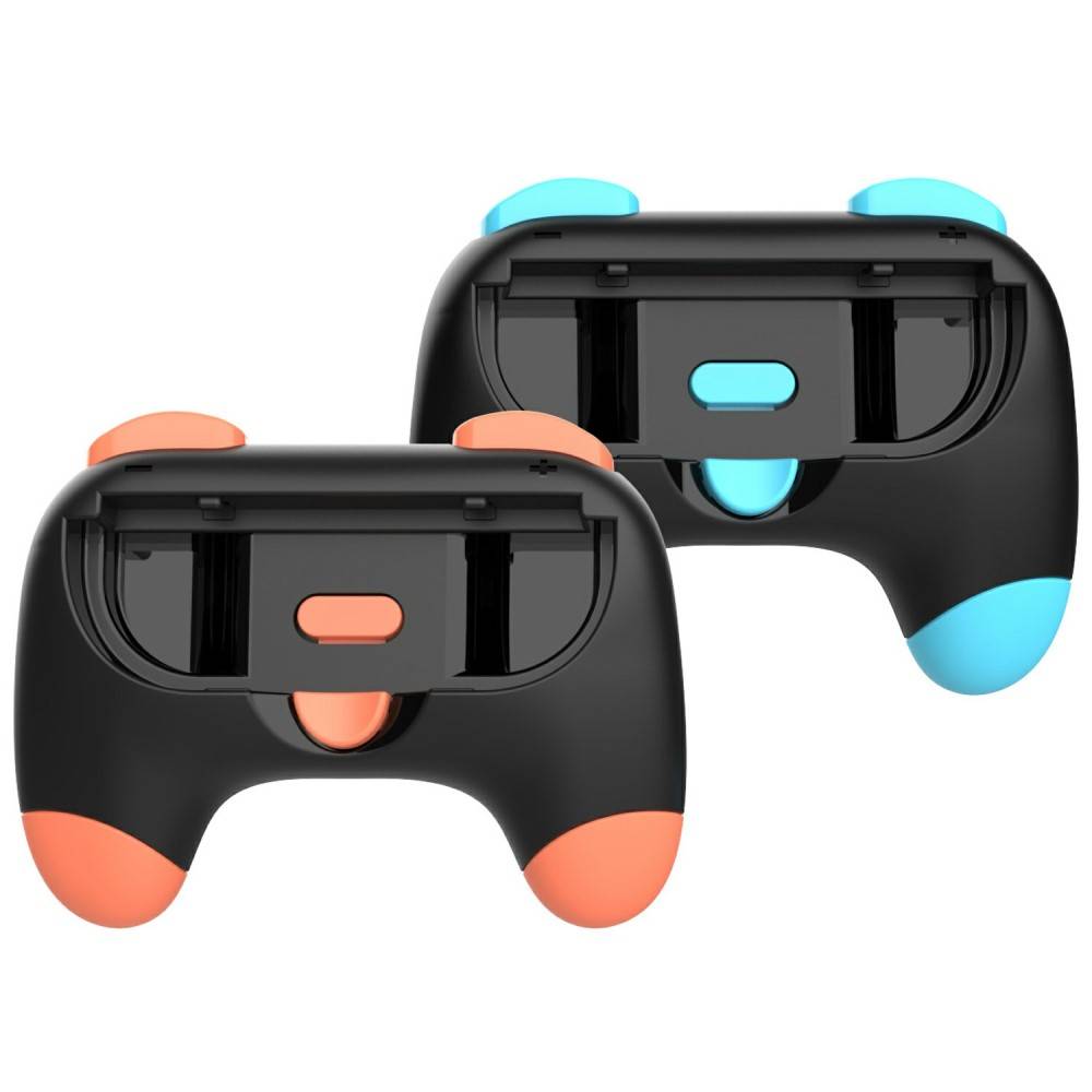 DOBE 2 st Nintendo Switch 2 Joy-Con Grip Röd / Blå