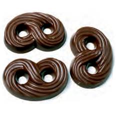 Choklad Kringlor (Vikt: 100g)