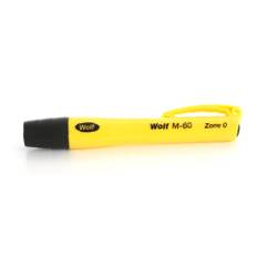ATEX-ficklampa Wolf M-60, Zone 0/20 - 90 lm / 150 mm / 3 x LR1