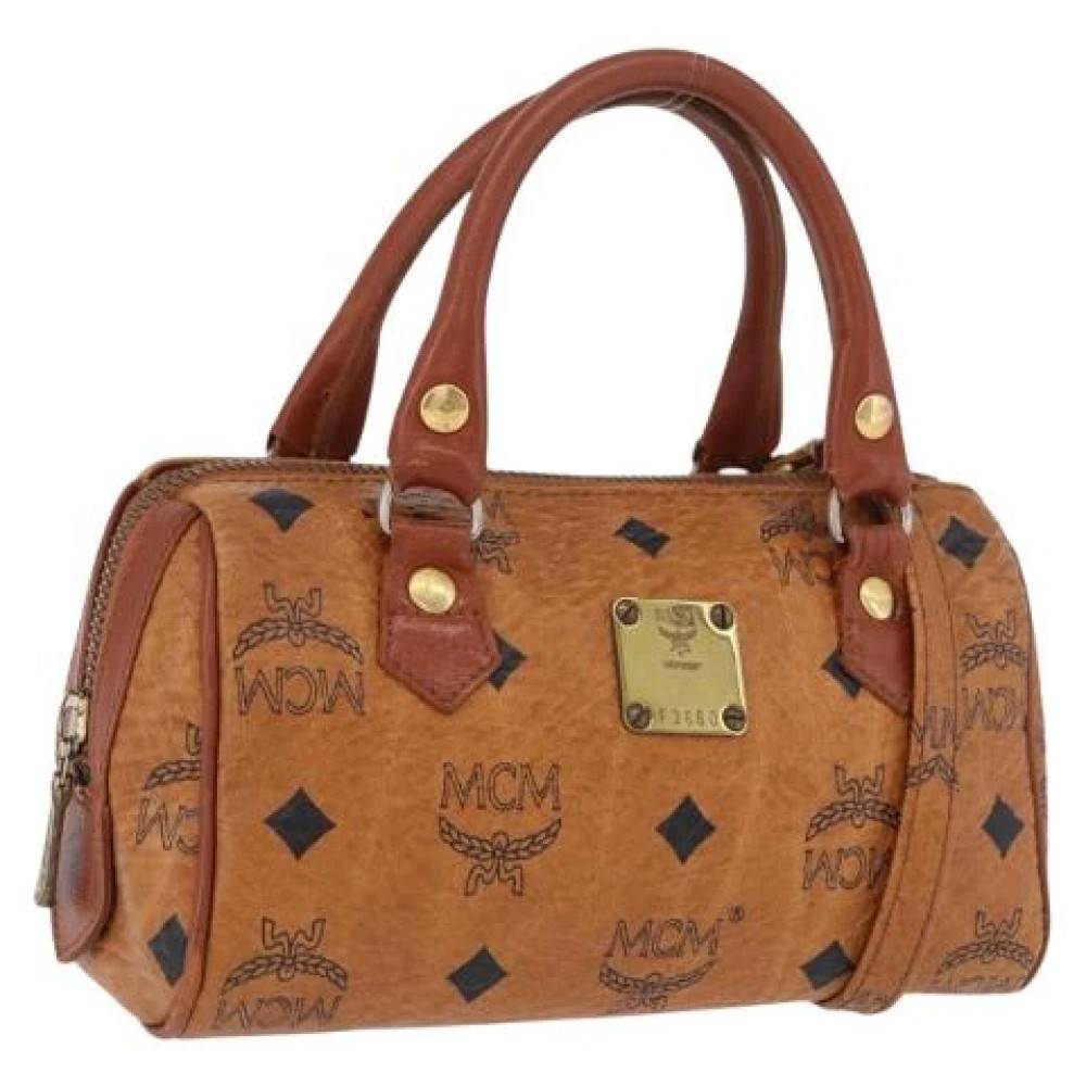MCM Pre-owned - Pre-owned Boston Bag Vintage - Dam - ONE Size - Läder