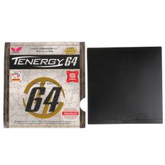 1 stk Butterfly T64 bordtennis gummi svamp 2,1 mm omvendt lim tr Black one size