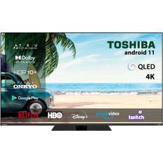 Toshiba 65" 65QA7D63DG / 4K Ultra HD / QLED / Android TV / Chromecast (Fyndvara - Klass 1)