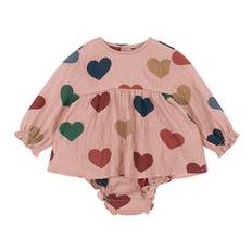 Konges Sløjd Sommardräkten - Elin - Coeur Rose Colore - Konges Sløjd - 3 år (98) - Sommardräkt