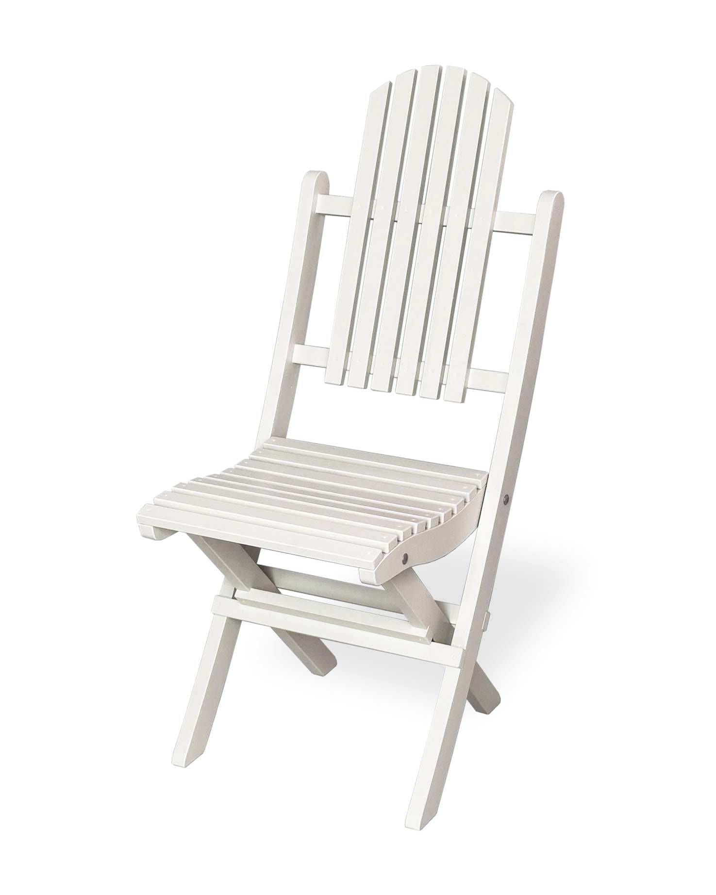 Havestol - Verandastol, foldbar - FV = Varmhvid