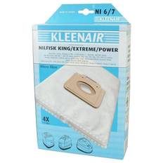 Kleenair NI6/7 støvsugerpose Nilfisk Extreme/King 4 poser+ 1 microfilter