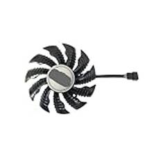 BDAKQJV grafikkort kylfläkt 82 mm 87 mm 4 stift PLA09215S12H T129215SU RTX3080 3090 grafikfläkt för RTX 3070 3080 Ti RTX 3090 Vision OC 3X (A 82MM)