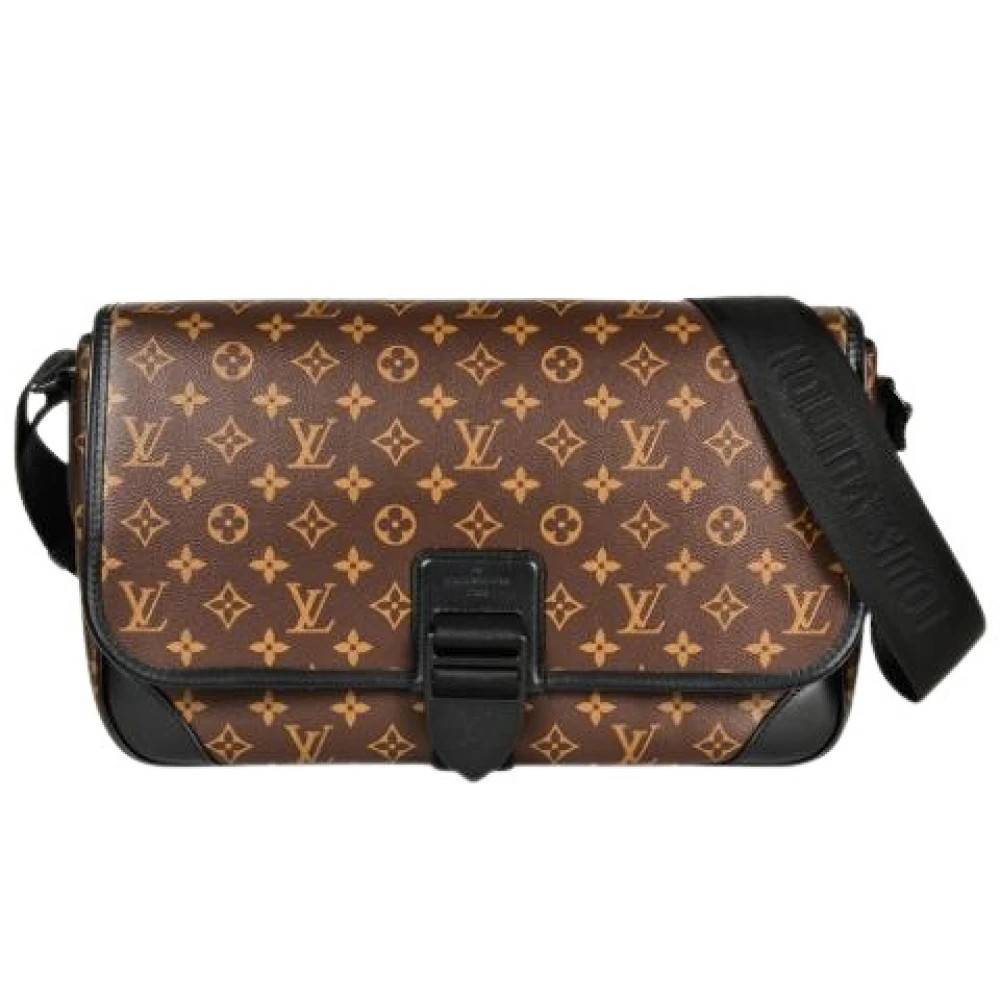Louis Vuitton Vintage - Pre-owned Monogram Macassar Axelväska Vintage - Dam - ONE Size -