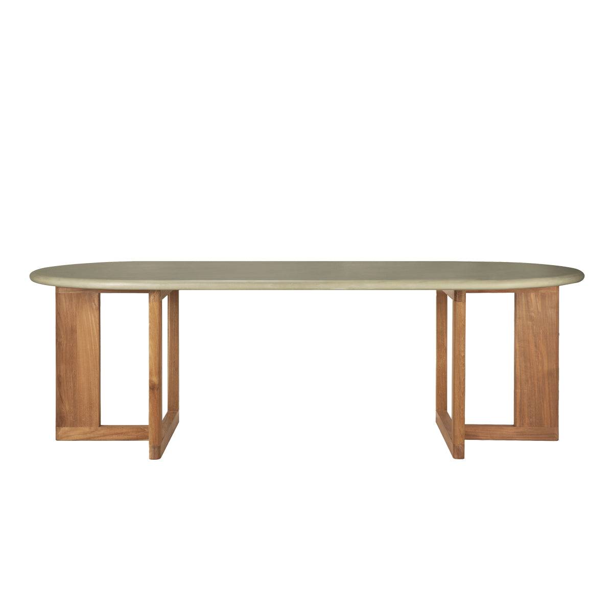 Ethnicraft Trestle Outdoor Dining Table - DEMO.