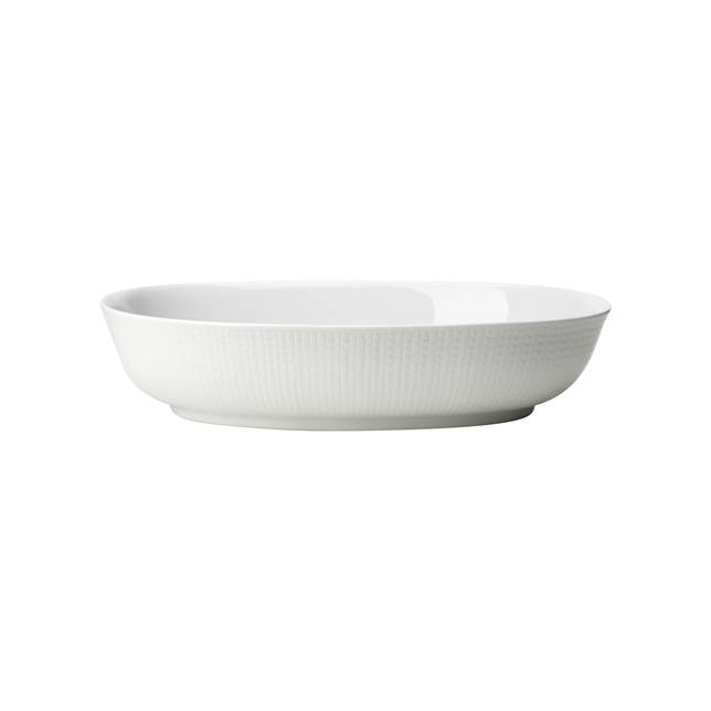 Rörstrand Swedish Grace Ugnsform 20x28 cm 1,7 L snö