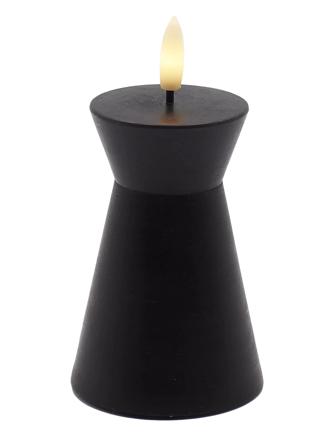 Sirius Home Nordisk Skulptur, Sille Kegle Ø6,5X10 Cm, Sort - Black - ONE SIZE