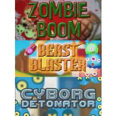 Zombie Boom + Beast Blaster + Cyborg Detonator Steam Key GLOBAL