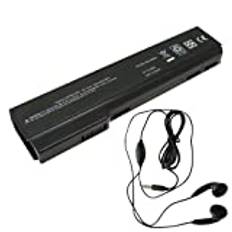 amsahr 6360B-03 ersättande batteri för HP 6360B, 8460p, 8460w, 8560p, 6460b, 6465b, 6560b – omfattningar stereo hörlurar svart