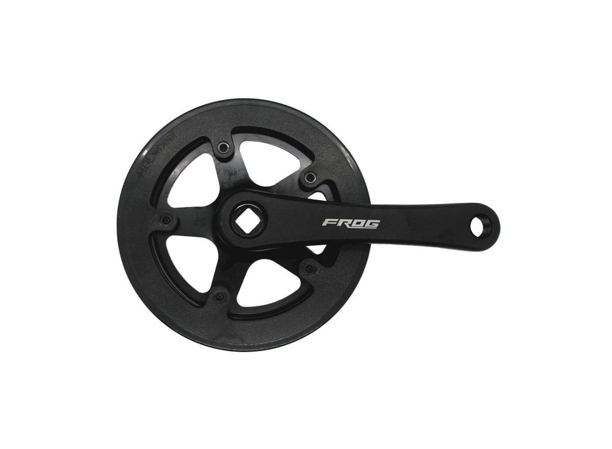 Frog Bikes 73/74 146 mm Vevparti Svart, 34T, Dobbel kedjaskyddar