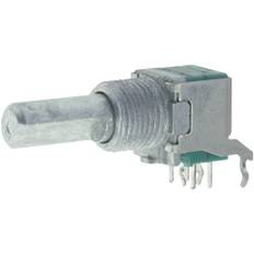 ALPS 402152 RK09L1220 10KBX2CC Drejepotentiometer med midterhak Mono 0.05 W 10 kΩ 1 stk