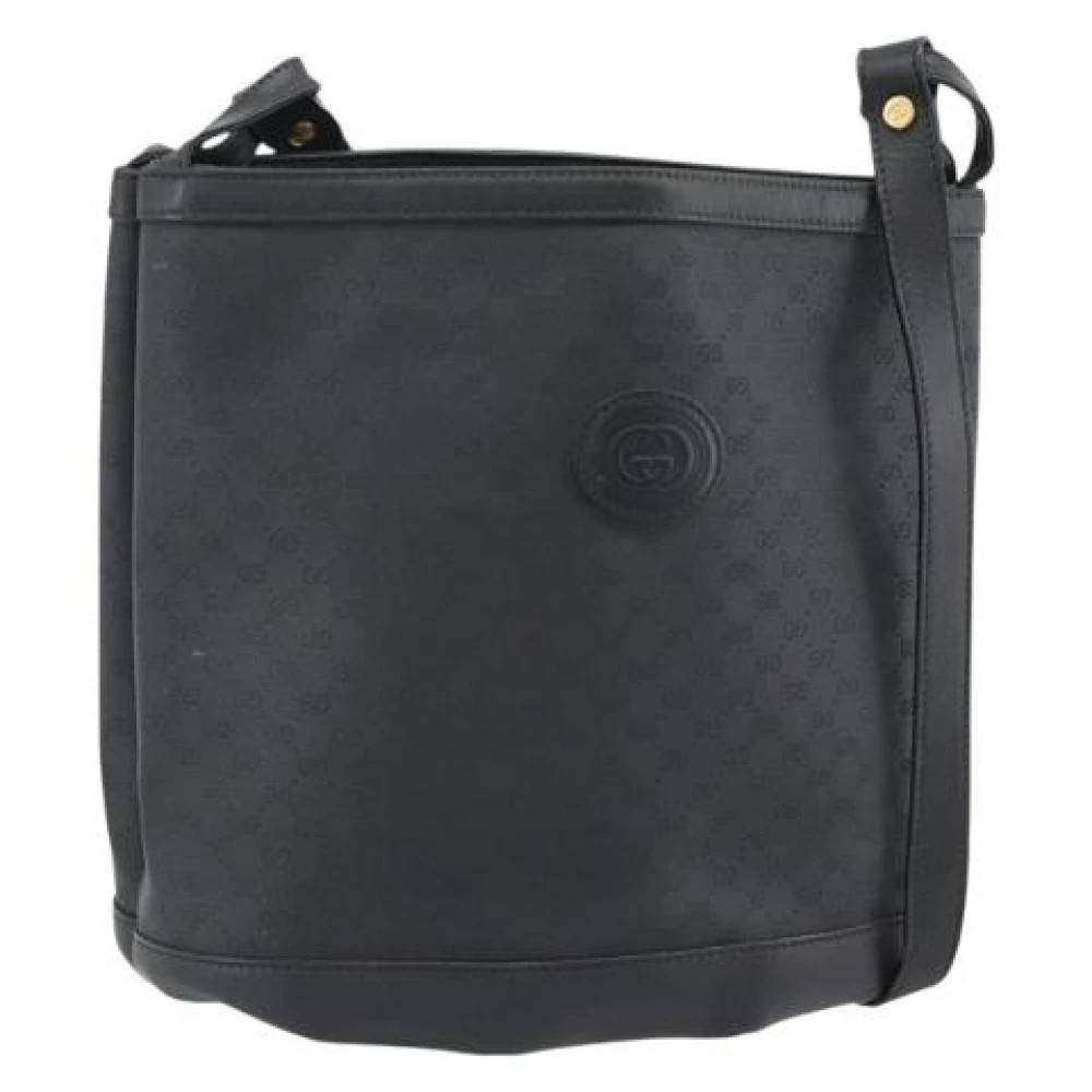 Gucci Vintage Pre-owned Vintage Skuldertaske - Vintage - unisex - Sort - ONE SIZE - Uld