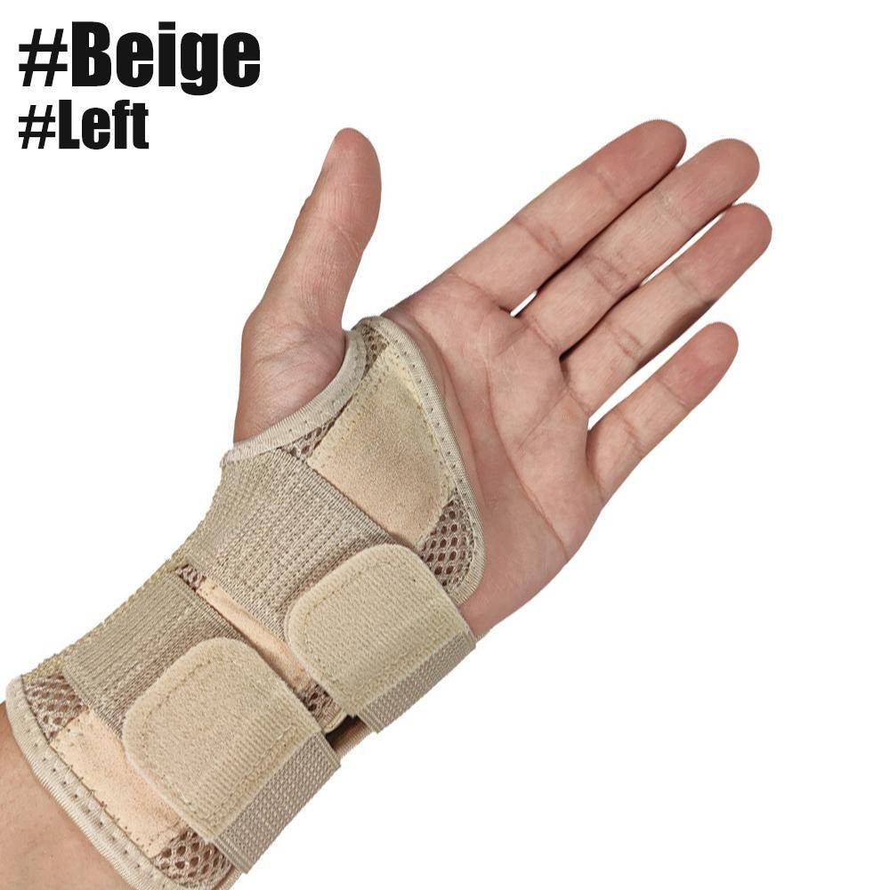 1 Pcs Wrist Support Splint Arthritis Band Carpal Tunnel Brace Sprain Prevent Professional Wrist Protector Hand Braces S M
