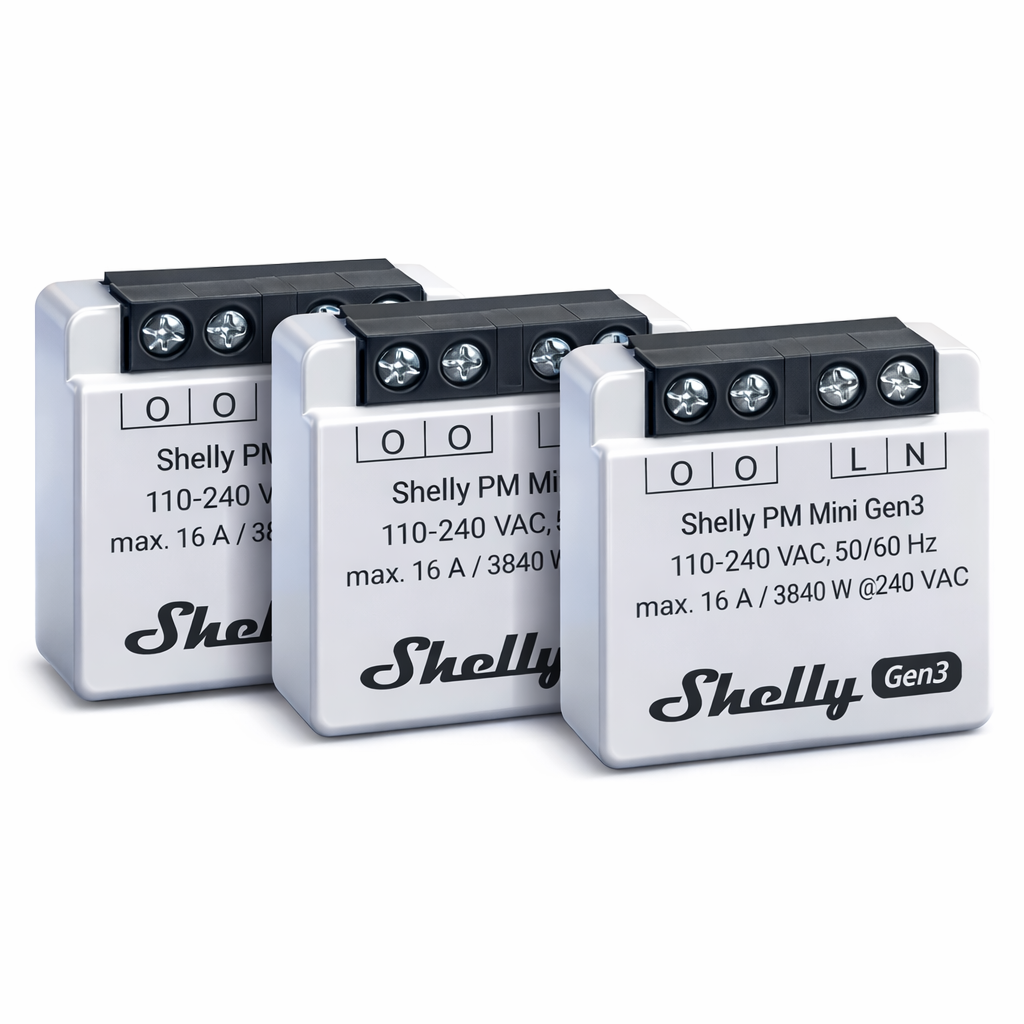 Shelly PM Mini G3 - 3-pack