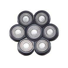 TEMU 7 Blades Electric Shaver Replacement Heads, Shaver Replacement For Bald Tool, Head And Face Electric Razor Shaver Head, Father's Day Gift