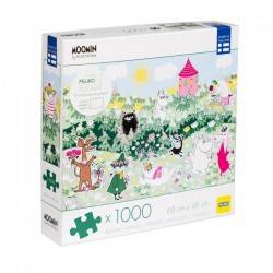 Mumin Pussel 1000 bitar Blomsterträdgård