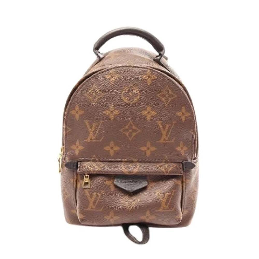 Louis Vuitton Vintage - Pre-owned Monogram Canvas Ryggsäck Vintage - Dam - ONE Size - Läder