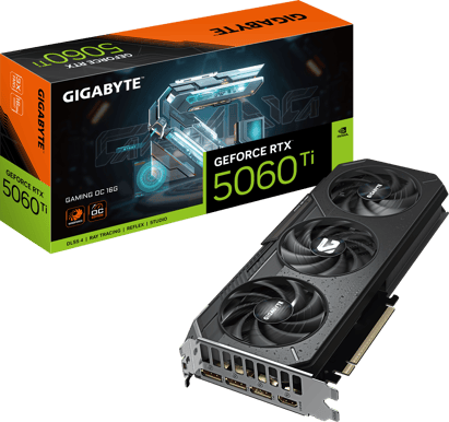 GeForce RTX 5060 Ti 16GB Gaming OC