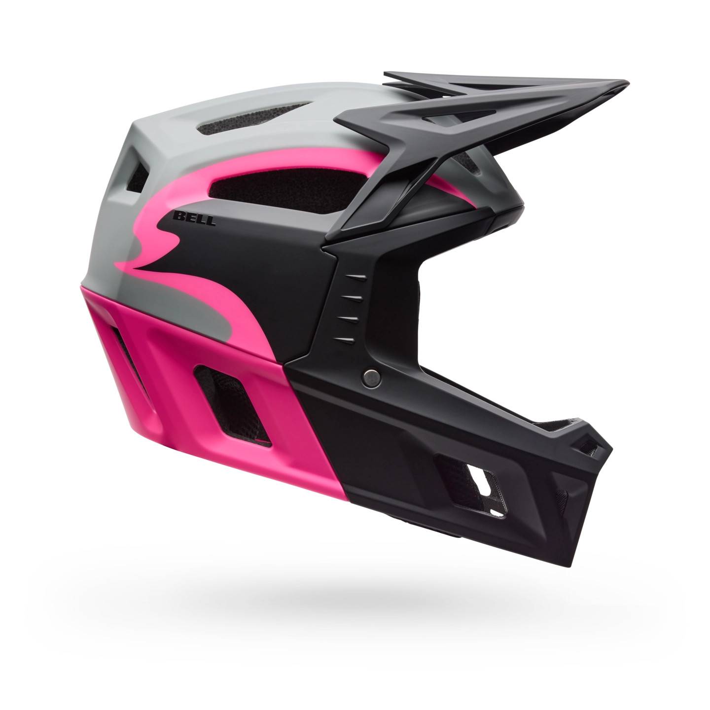 Bell Full-Air MIPS Hjälm Grey/Pink Fluid, Str. L - Rosa (L)