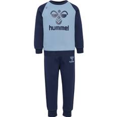 Hummel Humming Tracksuit, Black Iris/Faded Denim, 62