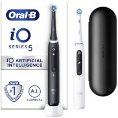 Oral-B Oral-B iO5 Series 5 Duo Eltandborste Black/White 4210201414841