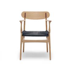 CH26 - eg olie m. sort flet - Carl Hansen & Søn