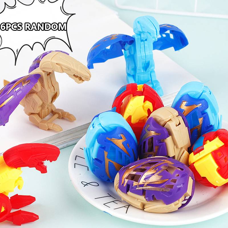 TEMU Set Of 6 That Change Shape, Ideal As Party Favors For Children, Fidget Toys, And Treasure Box Items For Classrooms. Great For Prizes, Piñata Fillers, And Goodie Bags