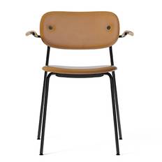 Audo Copenhagen Co Chair fully upholstered with armrest Black Dakar 0250