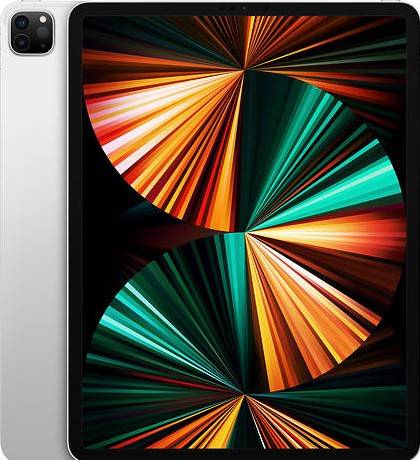 Begagnad iPad Pro G5 12.9 256GB SIM Silver Grade A