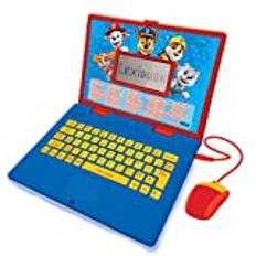 Lexibook, Paw Patrol, pedagogisk och tvåspråkig bärbar dator italiensk/engelsk, leksak för barn (pojkar och flickor), 124 aktiviteter, lära sig spela spel och musik, röd/blå, JC598PAi5