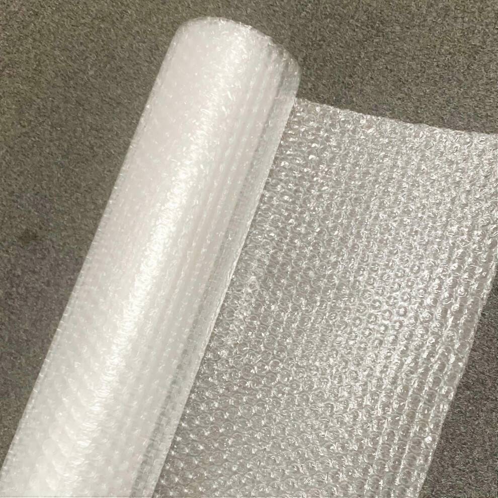 (W20cm x 2metres) Bubble Cushioning Wrap Padding Bubble Packaging Film Shockproof Foam Roll Bag Paper Packing Fragile Pressure