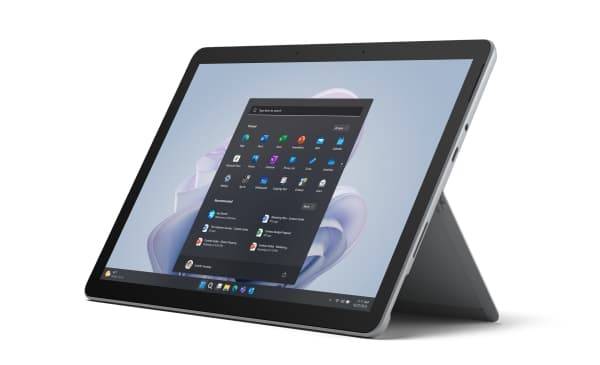Microsoft Surface Go 4, 26,7 cm (10.5), 1920 x 1280 pixel, 256 GB, 8 GB, Windows 11 Pro, Platin