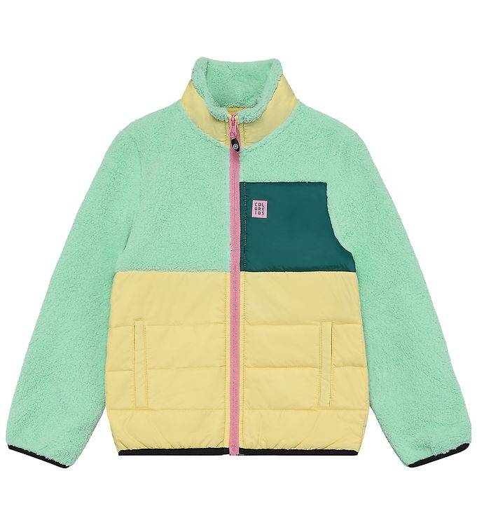 Color Kids Fleecejakke - Cabbage - Color Kids - 7 år (122) - Fleecejakke