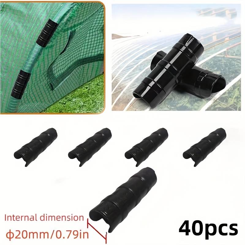 40pcs Per Set Of Greenhouse Clips, Used To Secure The Covering Film For Greenhouses, Suitable For Cultivating Vegetables, Flowers, And Other Plants In Gardens And Courtyards