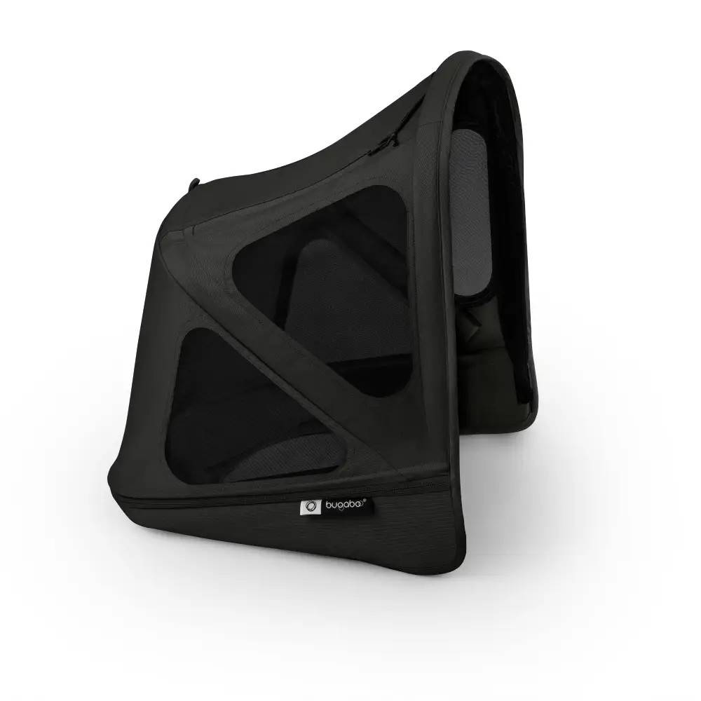 Bugaboo Donkey 6 Breezy Sufflett Heritage Black - Svart