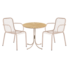 Marguerit Cafésæt Ivy Wire, Taupe - Mandalay