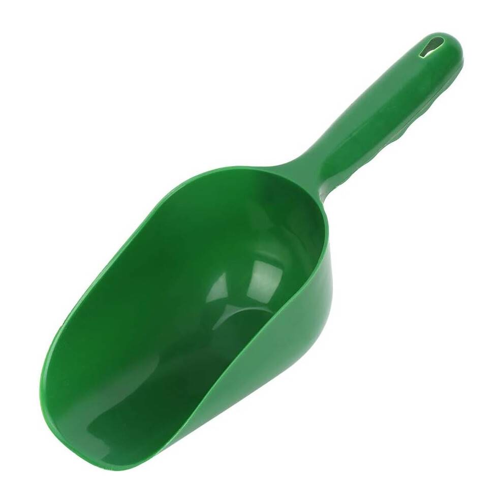 Ergonomisk haveske, letvægts og holdbar plastik til effektiv gravning og omplantning, let at rengøre planteværktøj med overdimensioneret ske