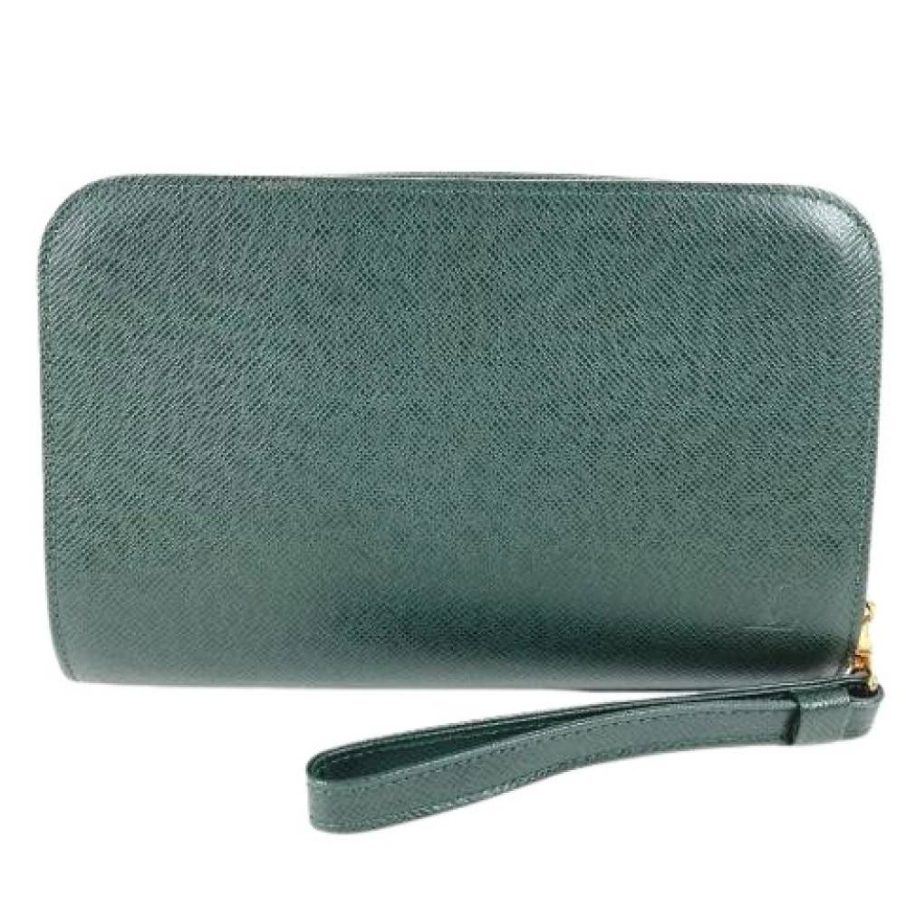 Louis Vuitton Vintage - Pre-owned Vintage Taiga Clutch Vintage - Herr - ONE Size - Läder