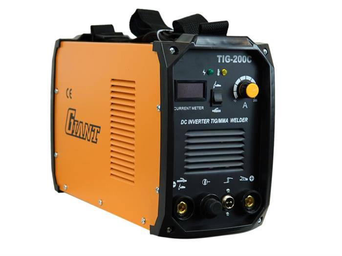 Giant TIG200C TIG/MMA DC Tig og elektrode svejseværk.