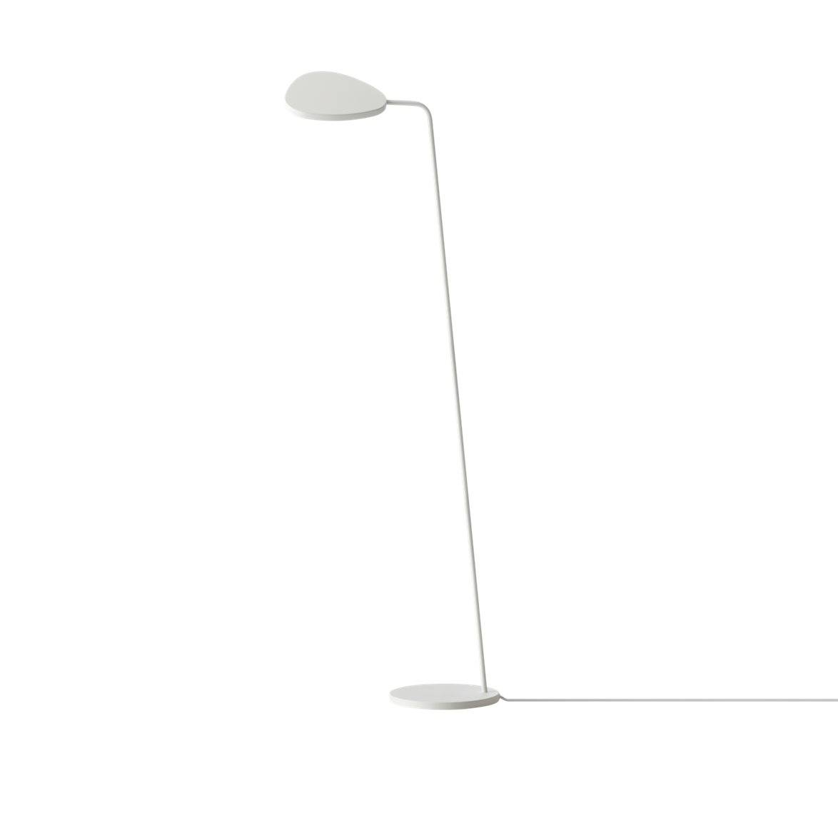 Muuto Leaf golvlampa, vit 118cm