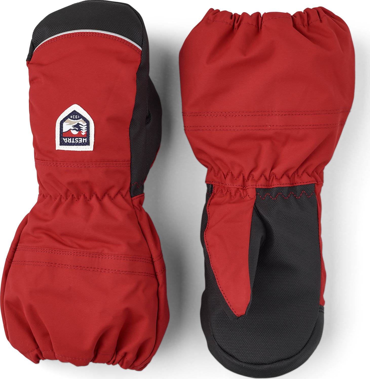 Hestra Kids' Akka Jr. - Mitt Red, 6