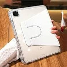 Magnetfodral För iPad Pro 11 Smart Fodral För iPad 7th 8th 9th 10.2 För iPad Air 11 4th 5th 10th 10.9 2 9.7 Rotation Cover, Ivory, för Pro 11 2018 2020